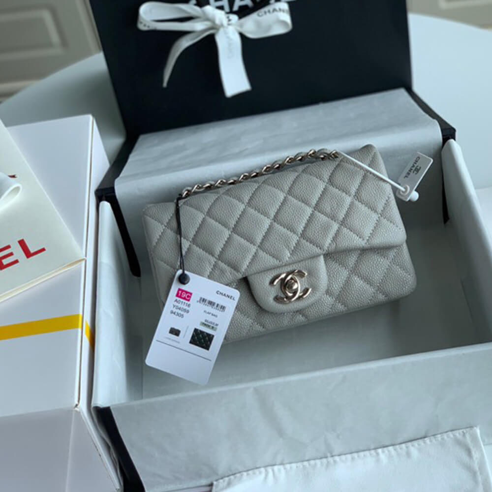 Ch*el mini flap bag