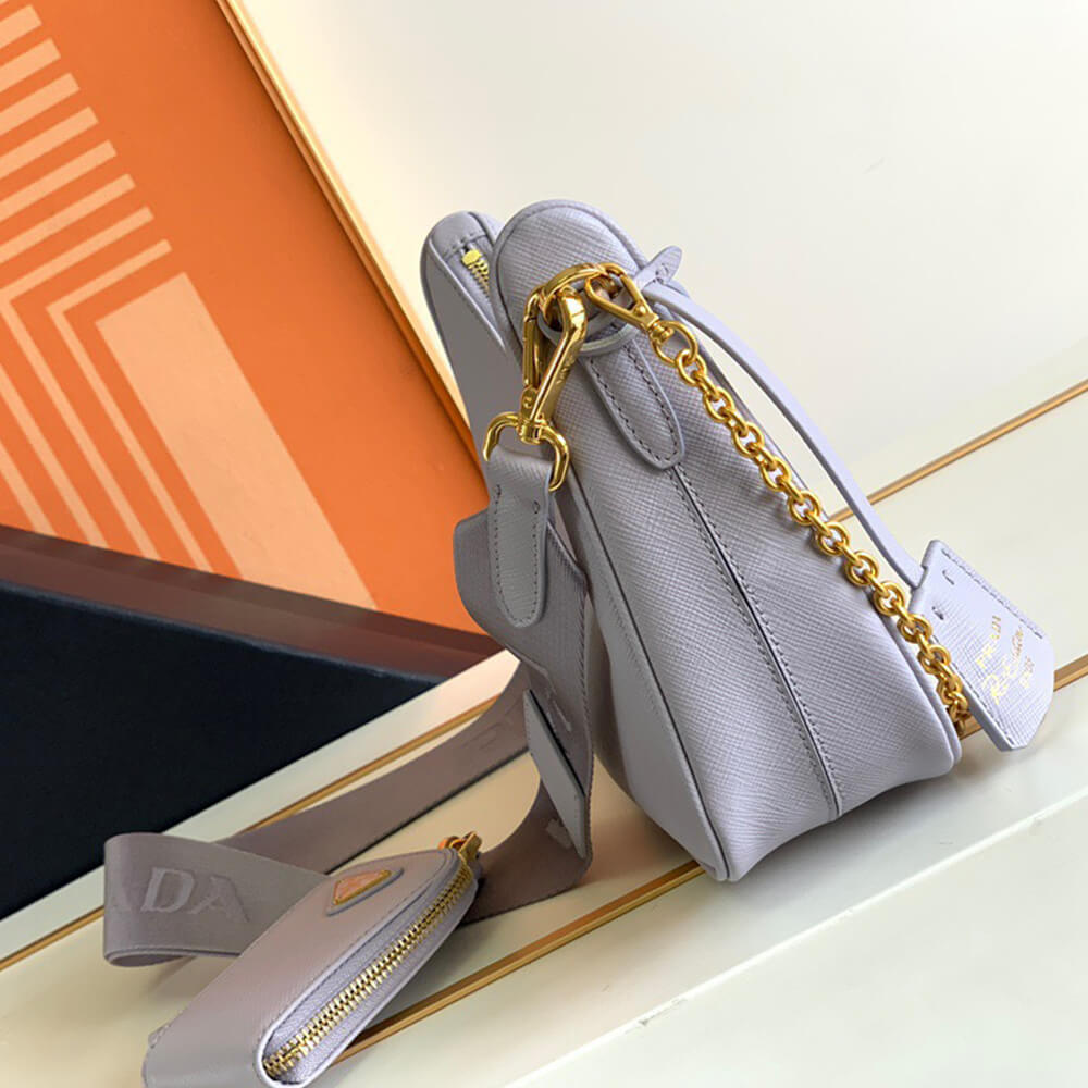 Pra*a re-edition 2005 saffiano leather bag