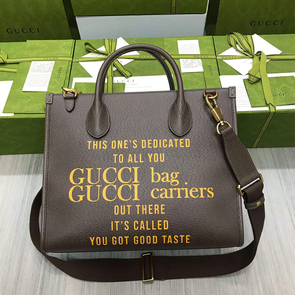 G*u*i 100 small tote bag