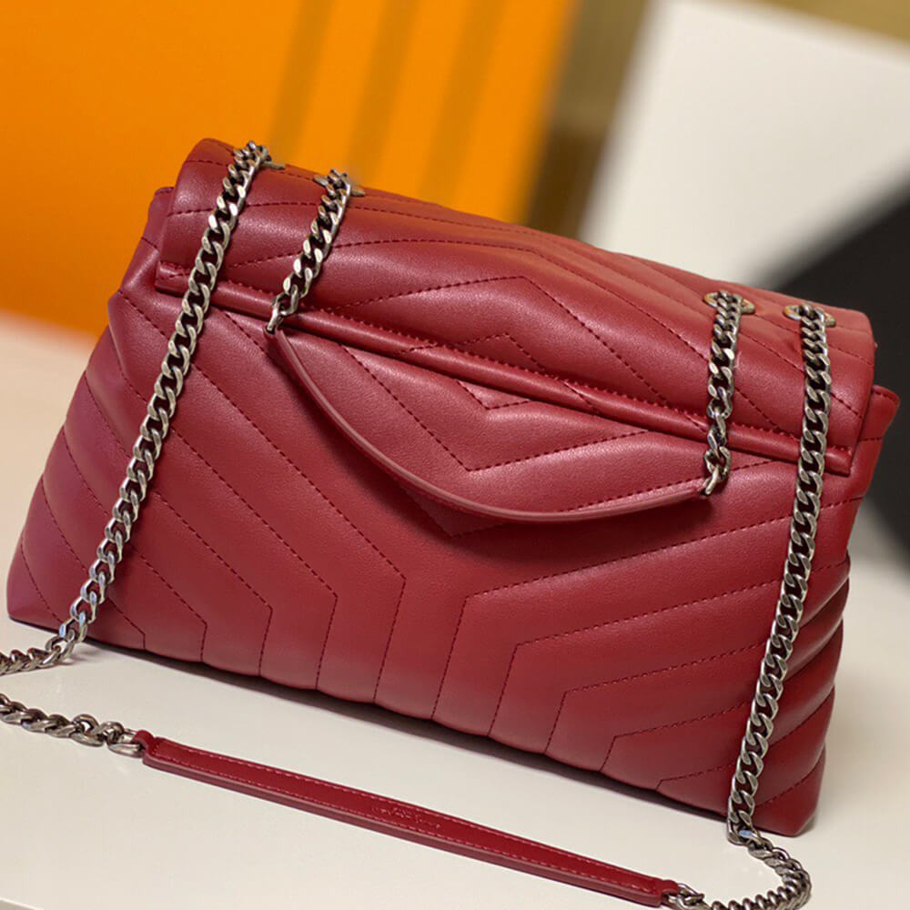 YSL LOULOU MEDIUM CHAIN BAG