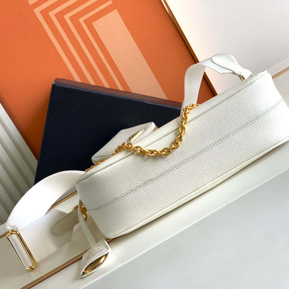 Pra*a re-edition 2005 saffiano leather bag