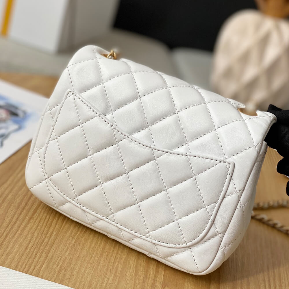 Ch*el pearl crush bag