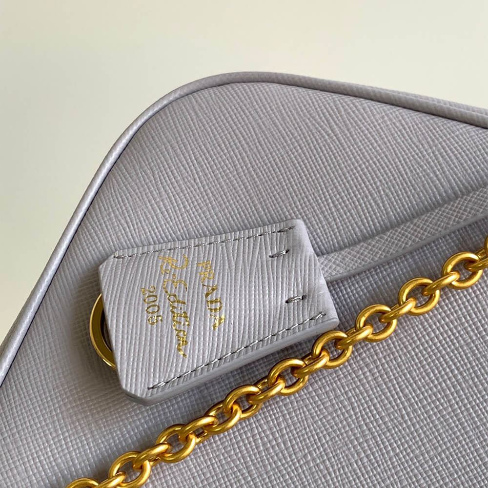 Pra*a re-edition 2005 saffiano leather bag