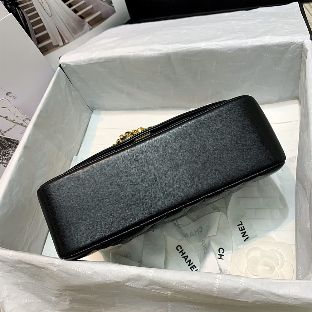 Ch*el vintage small diana flap bag