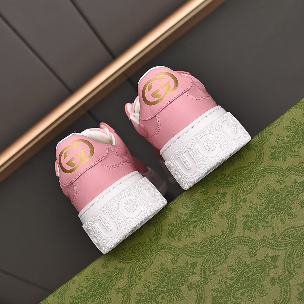 G*u*i chunky b leather sneakers