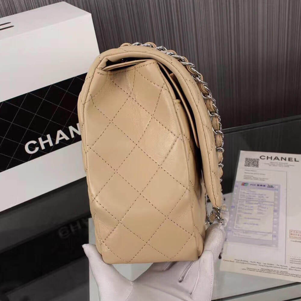 Ch*el classic maxi handbag
