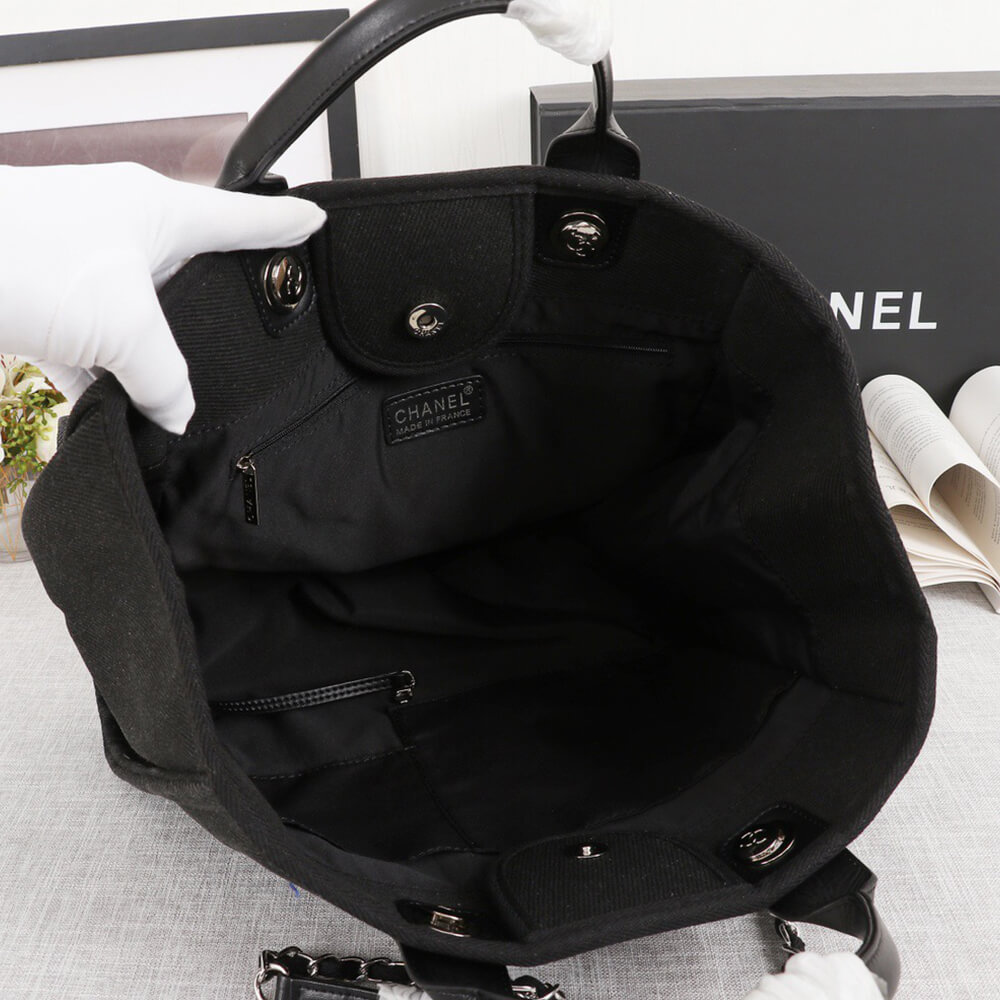 Ch*el medium deauville tote