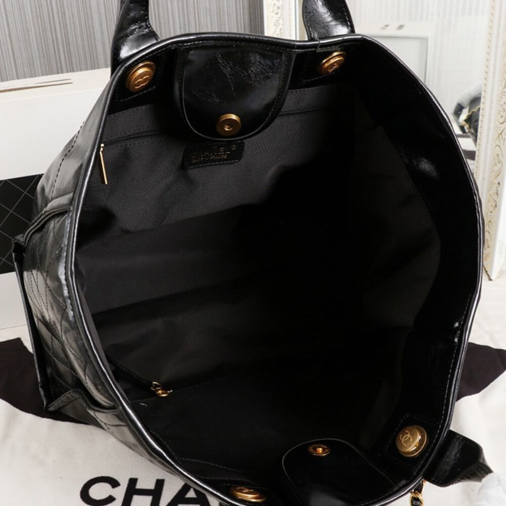 Ch*el large deauville tote