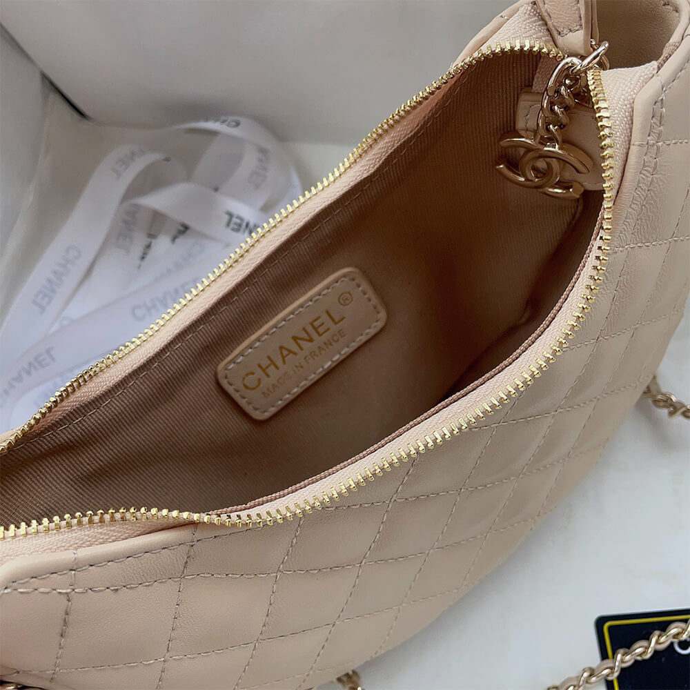 Ch*el small hobo bag