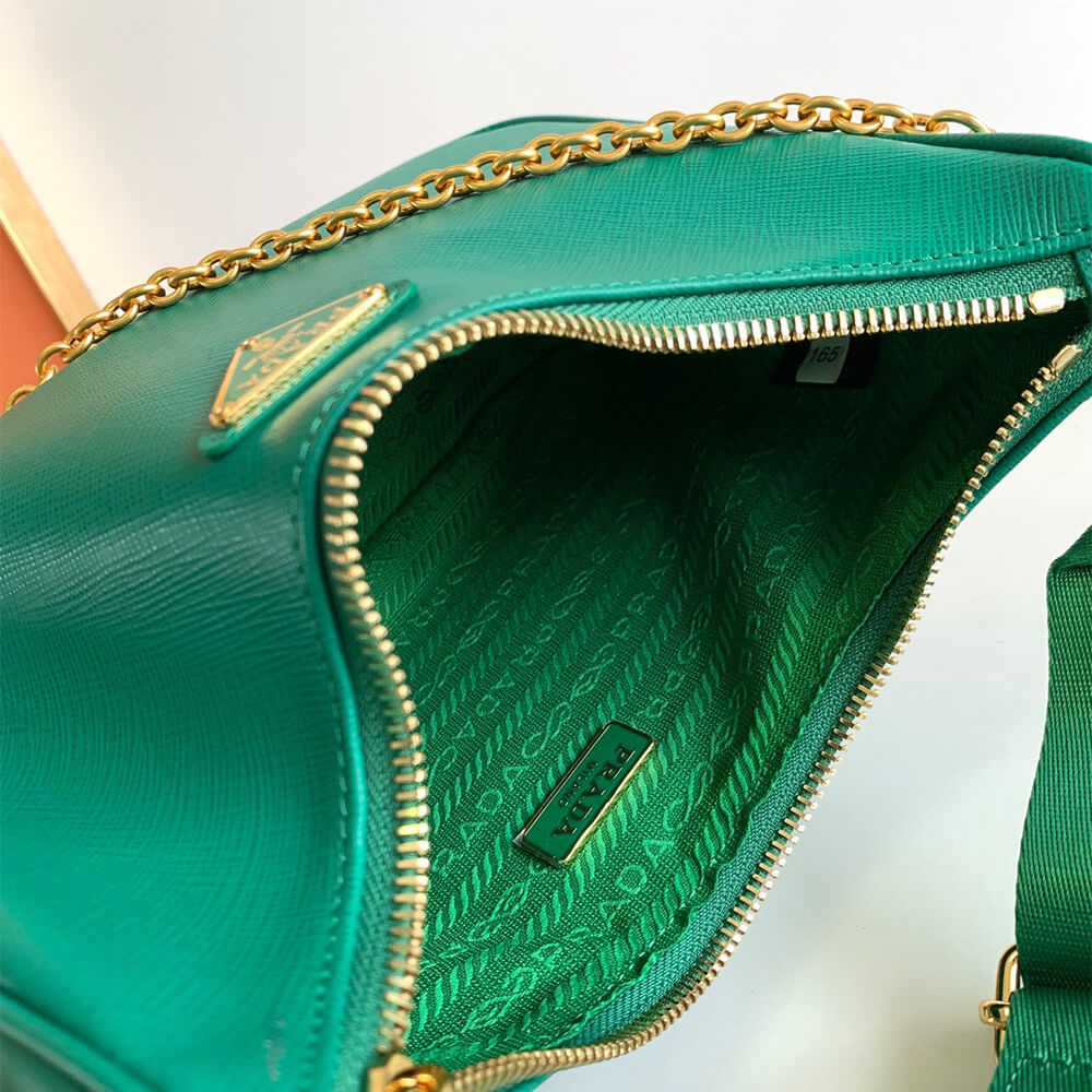 Pra*a re-edition 2005 saffiano leather bag