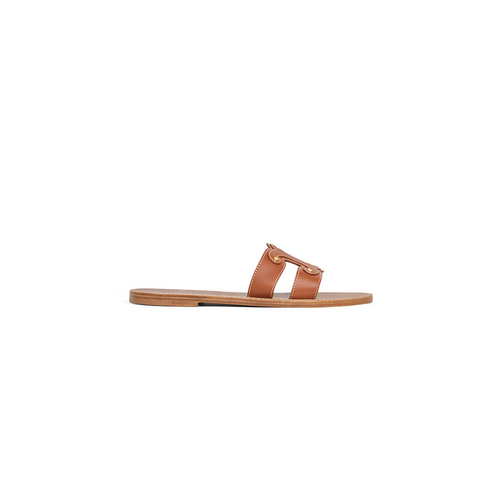 Ce**e triomphe mule in calfskin