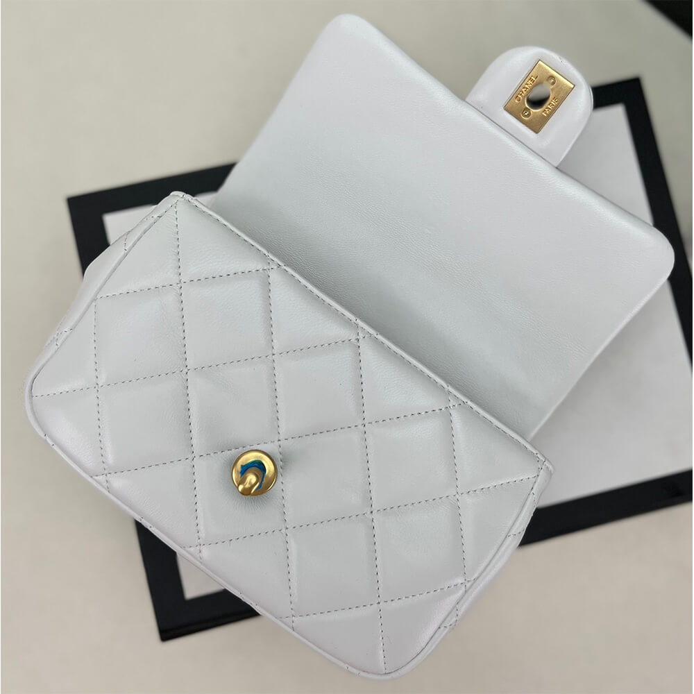 Ch*el small flap bag