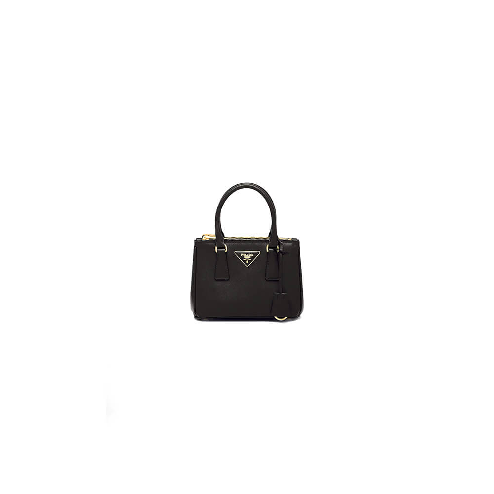 Pra*a galleria saffiano leather mini-bag