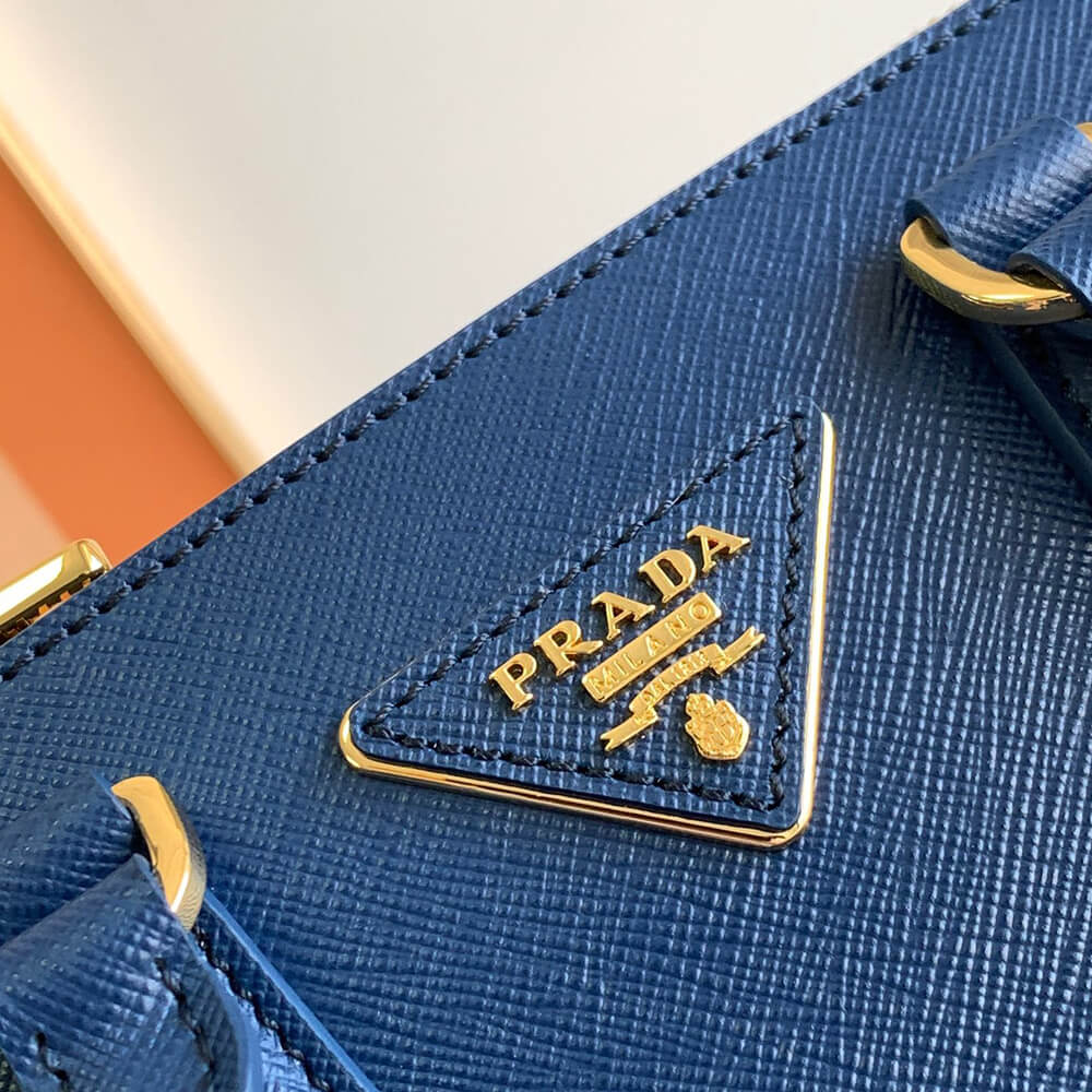 Pra*a galleria saffiano leather mini-bag