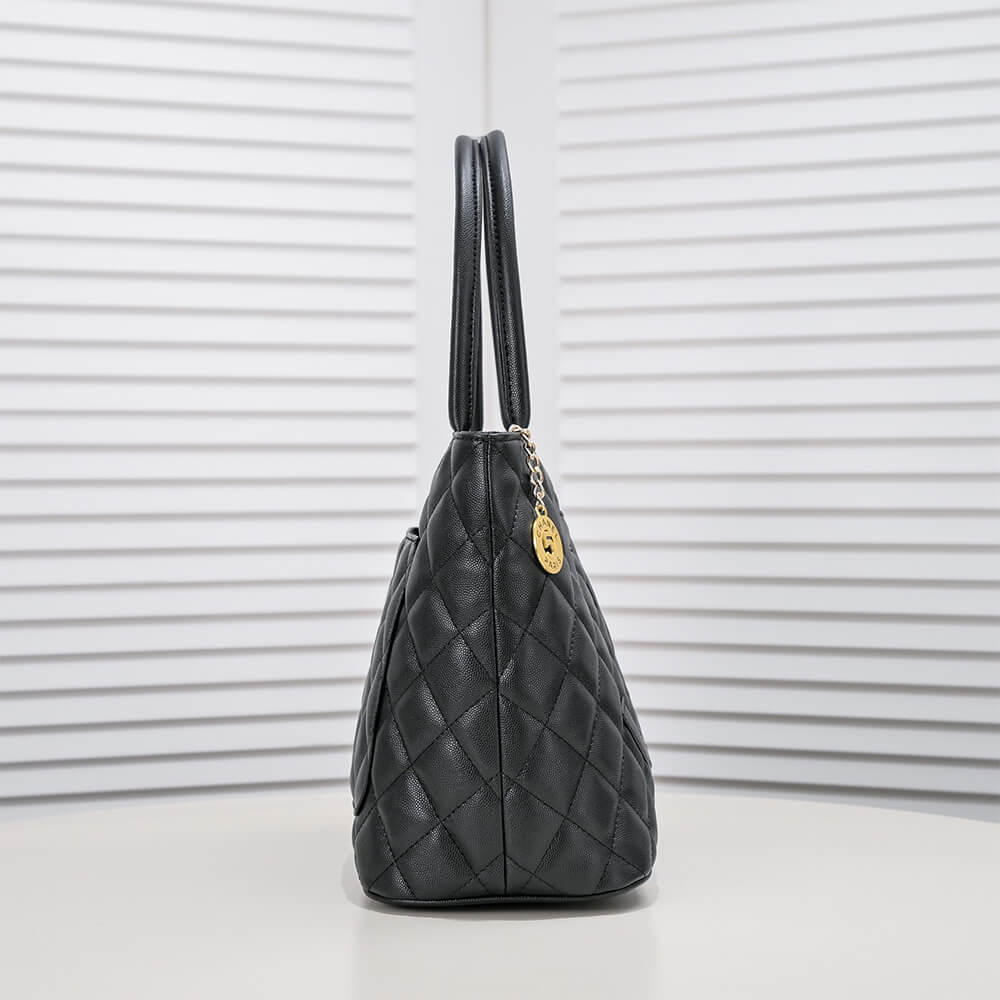 Ch*el medallion tote bag