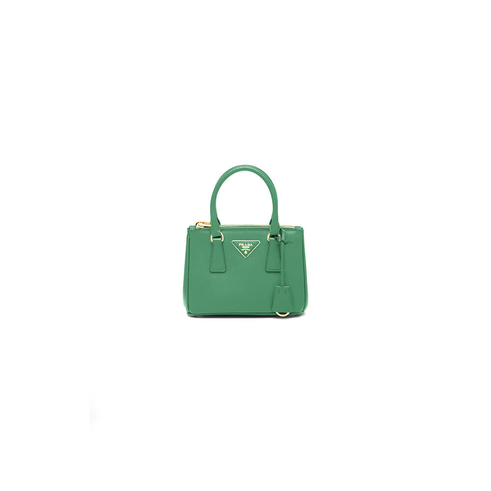 Pra*a galleria saffiano leather mini-bag