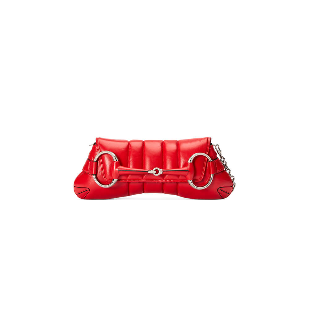 G*u*i horsebit chain small shoulder bag