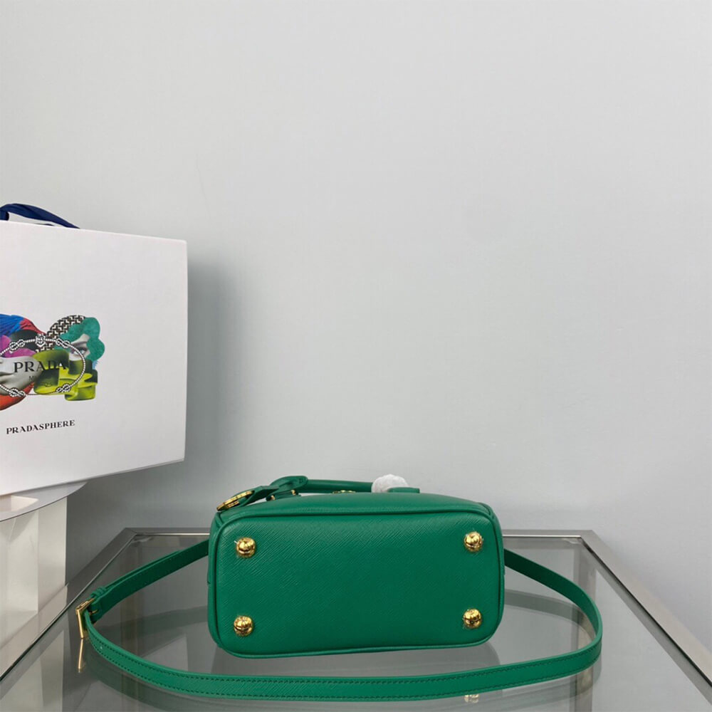 Pra*a galleria saffiano leather mini-bag