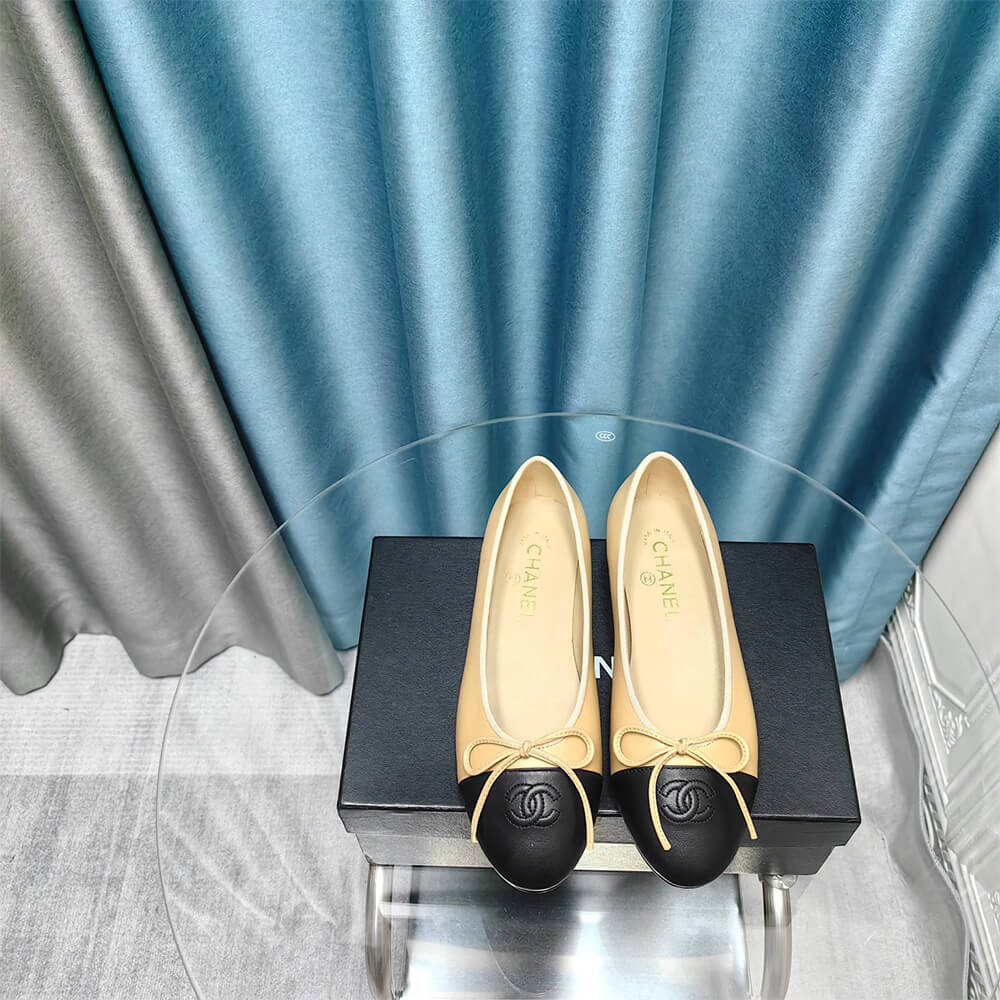 Ch*el ballerina flat