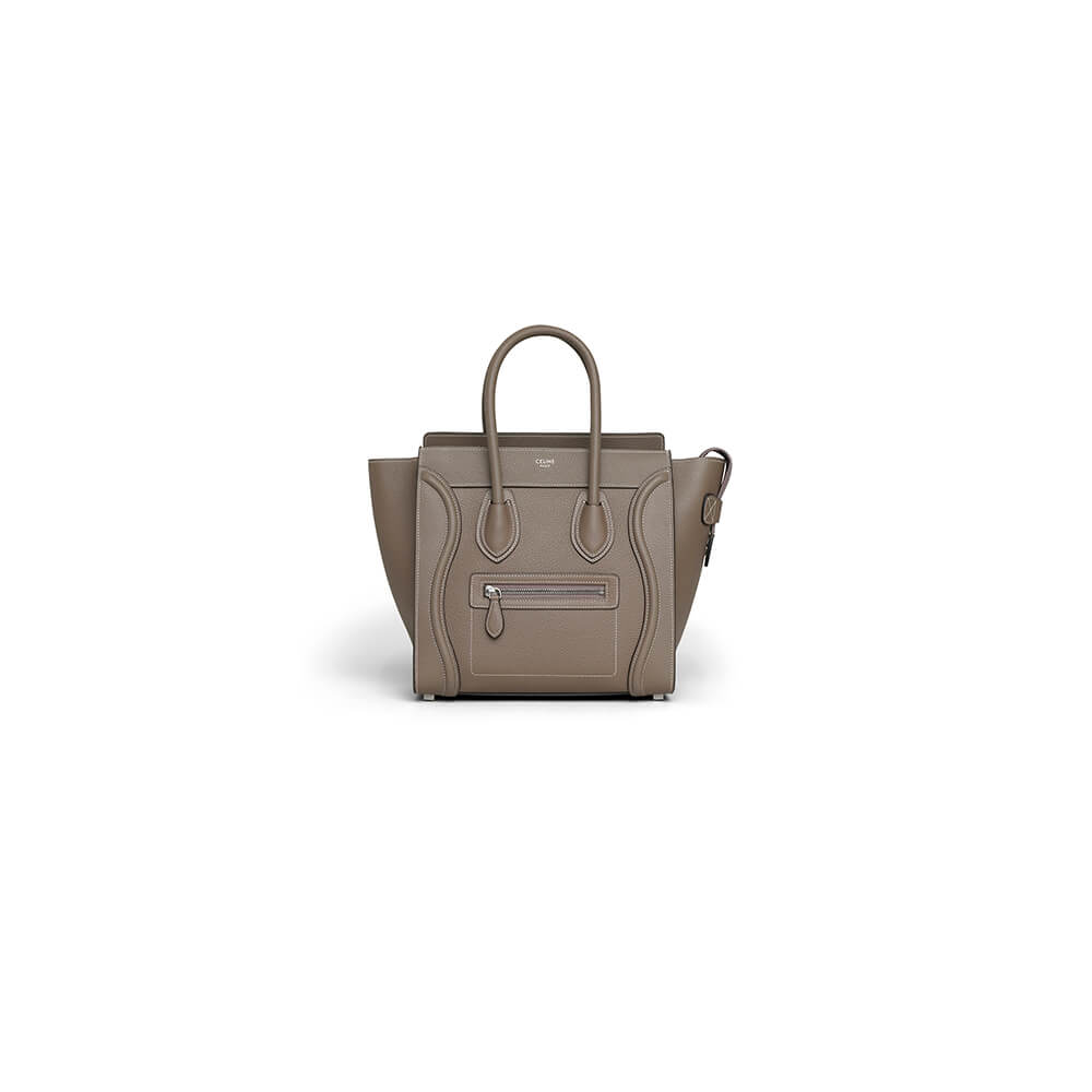 Ce**e micro luggage handbag in calfskin
