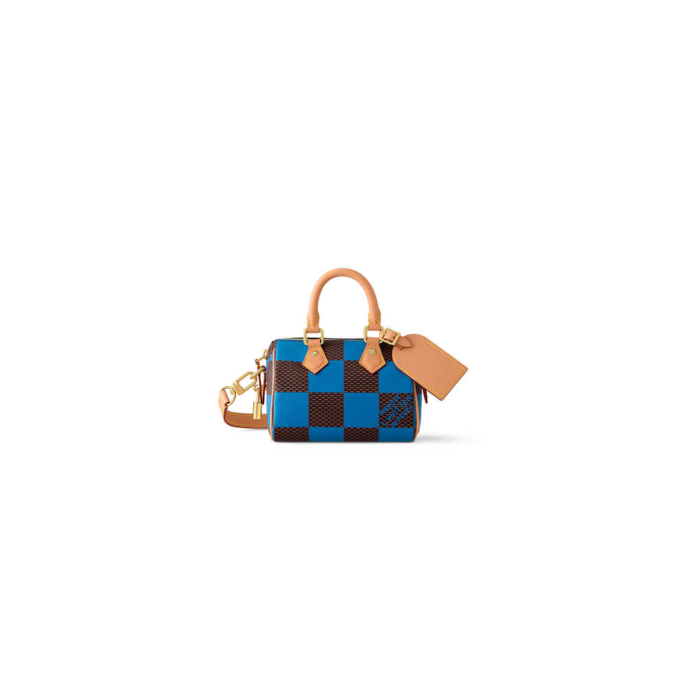 LV SPEEDY 18 BANDOULIERE DAMIER POP