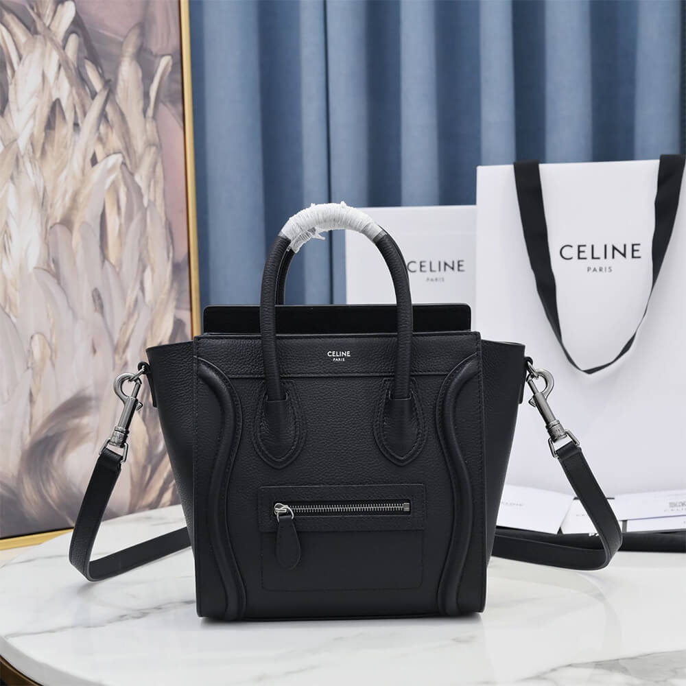 Ce**e nano luggage bag in calfskin
