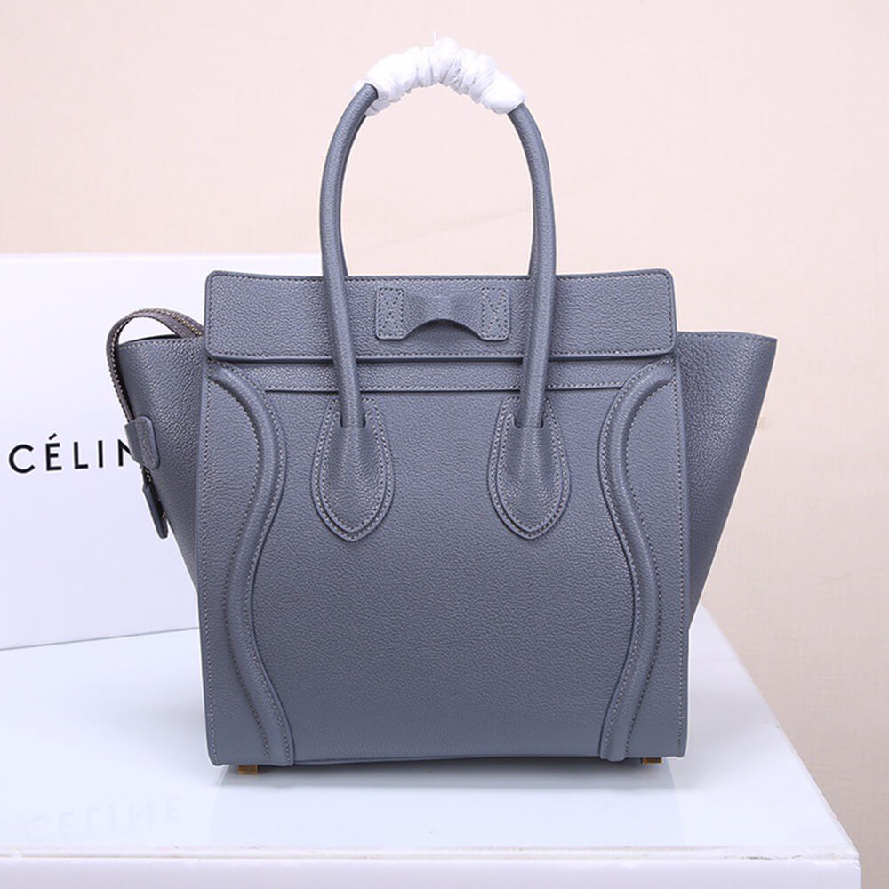 Ce**e micro luggage handbag in calfskin