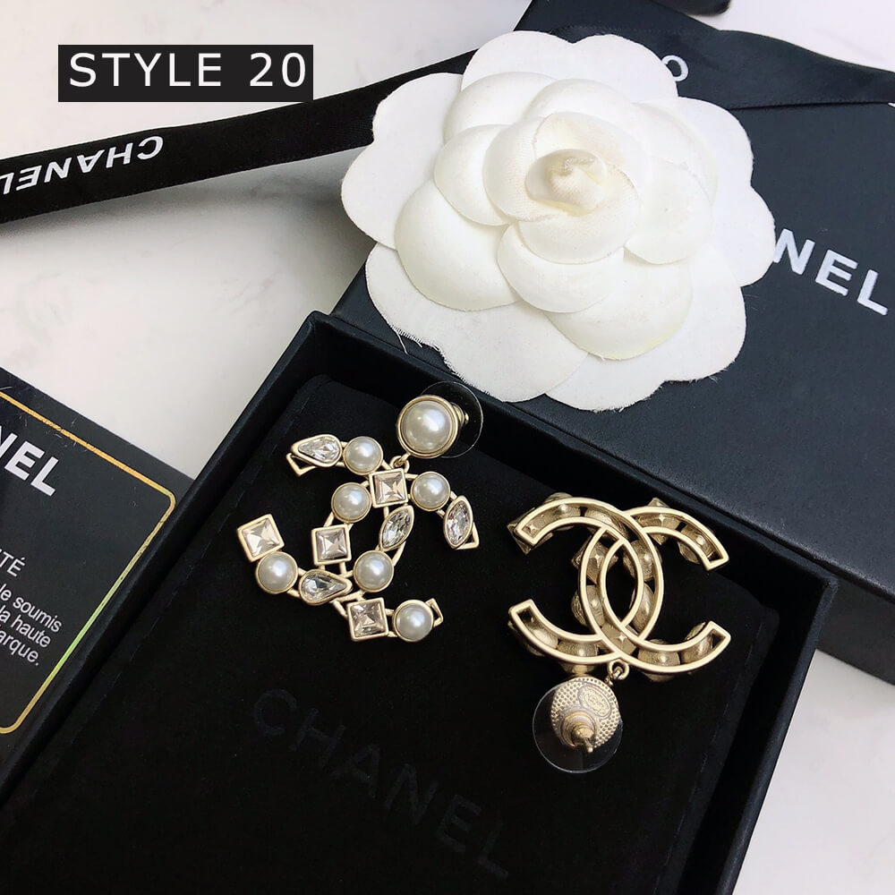 Ch*el earrings (37 tyles)