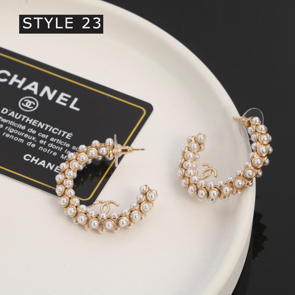 Ch*el earrings (37 tyles)