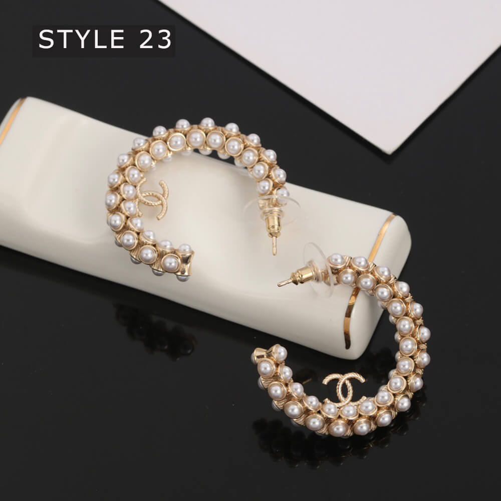 Ch*el earrings (37 tyles)