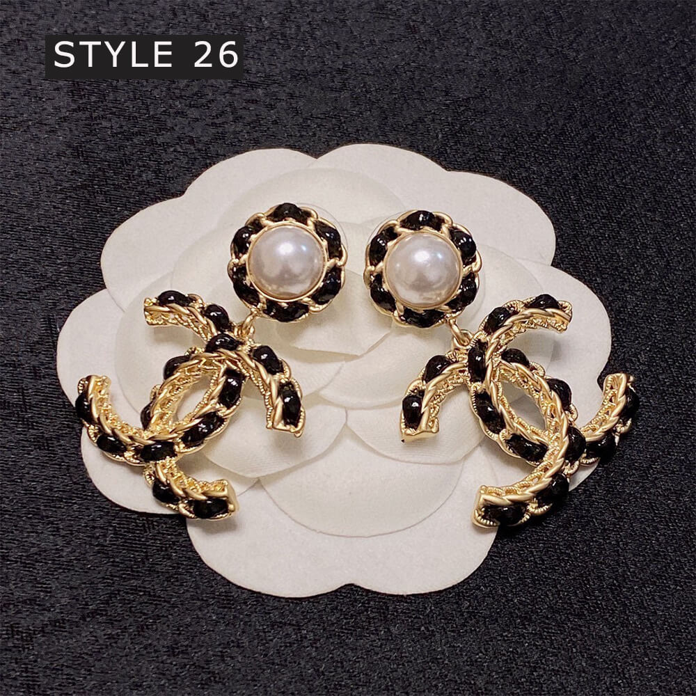 Ch*el earrings (37 tyles)