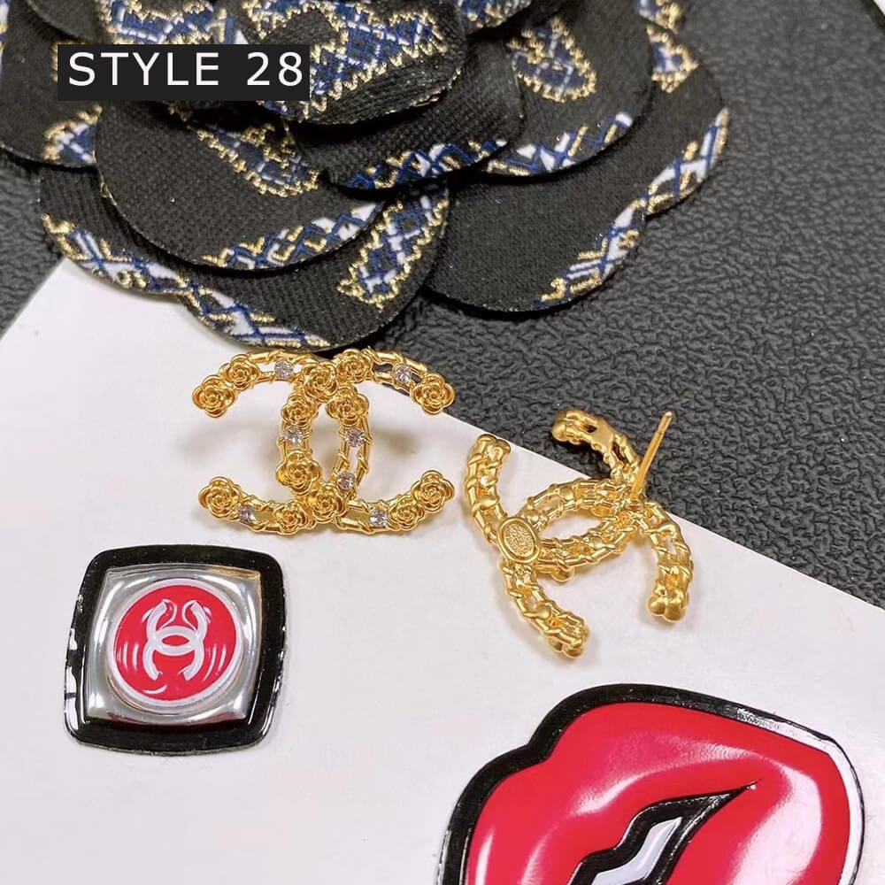 Ch*el earrings (37 tyles)