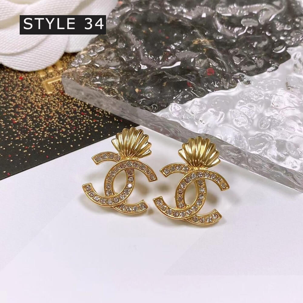 Ch*el earrings (37 tyles)
