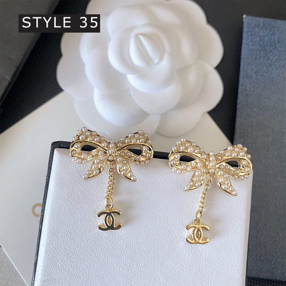 Ch*el earrings (37 tyles)
