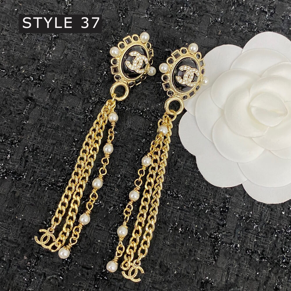 Ch*el earrings (37 tyles)