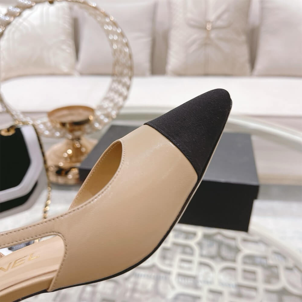 Ch*el slingback sandal