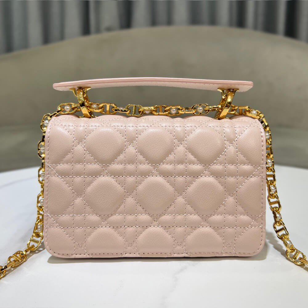 D*or mini D*or jolie top handle bag