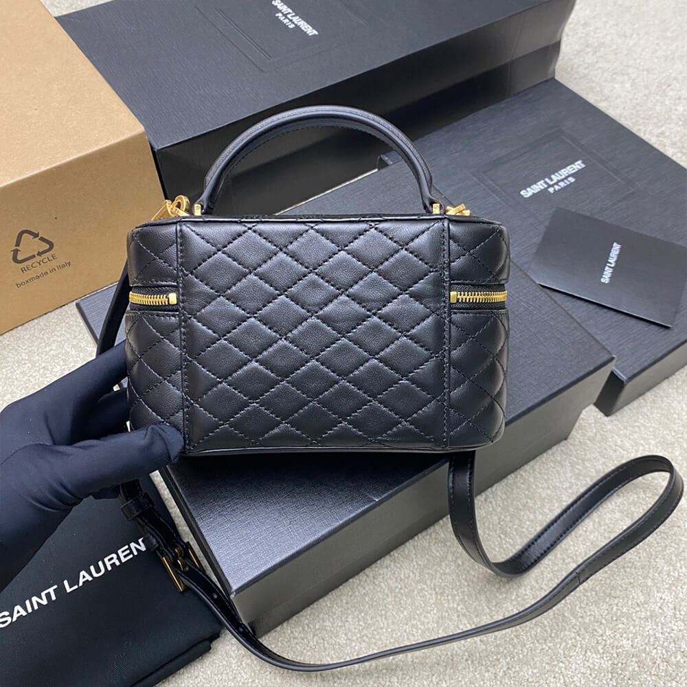 YSL GABY VANITY BAG IN LAMBSKIN
