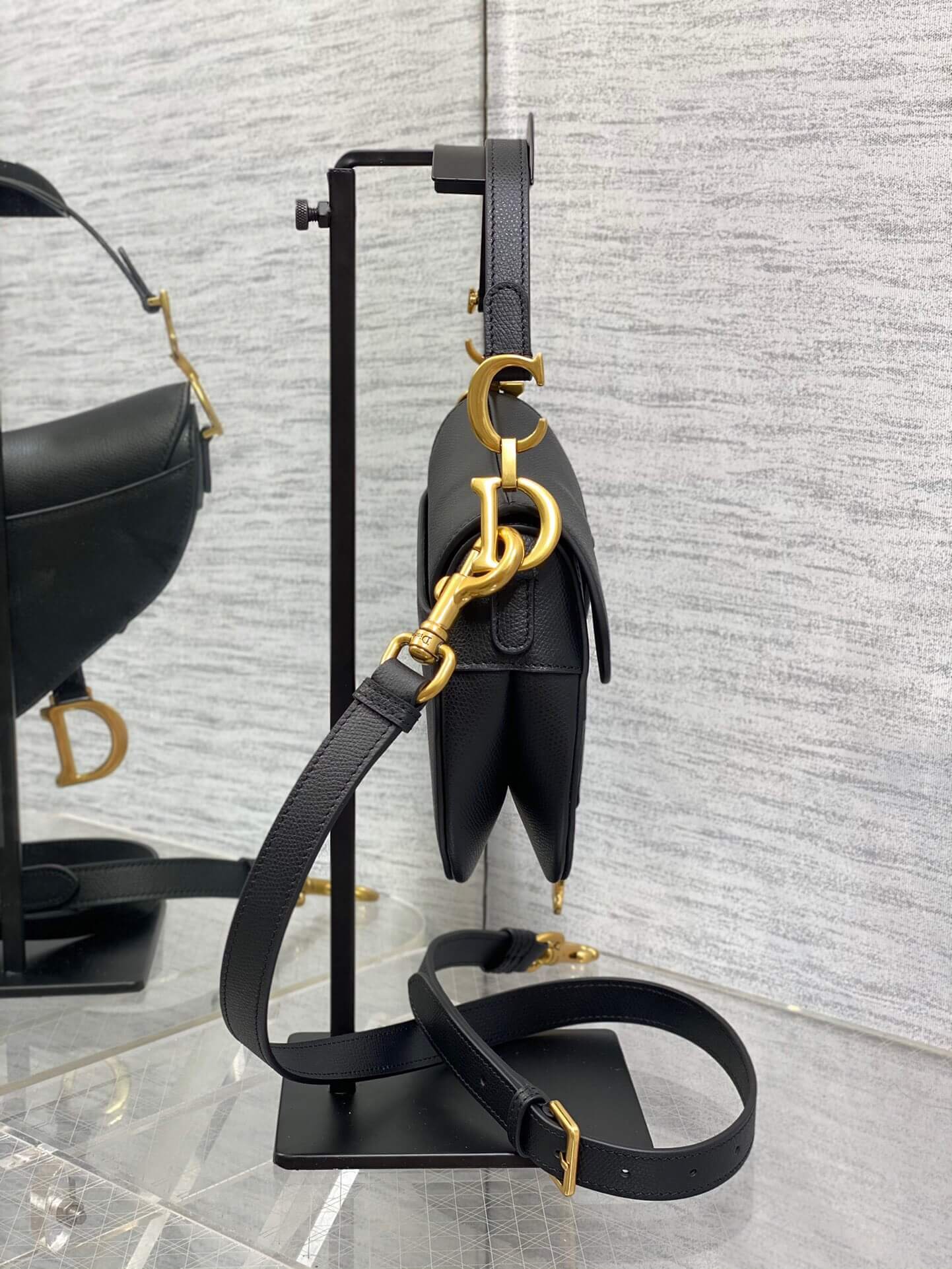 D*or mini saddle bag with strap