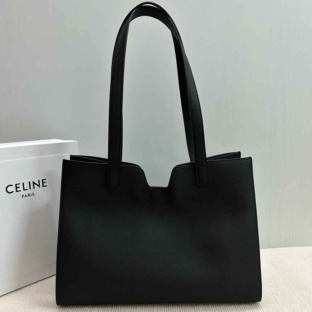 ce**e cabas 16 in S*pple grained calfskin