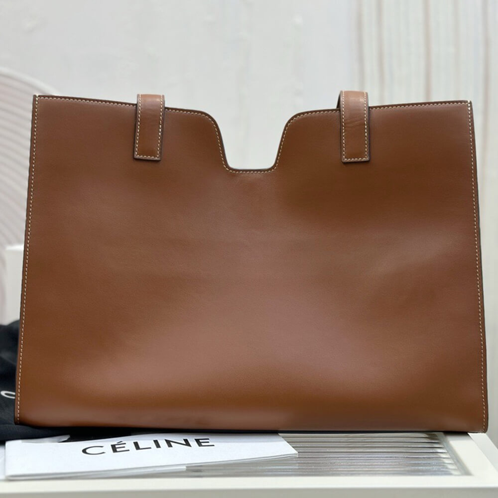 ce**e cabas 16 in S*pple smooth calfskin