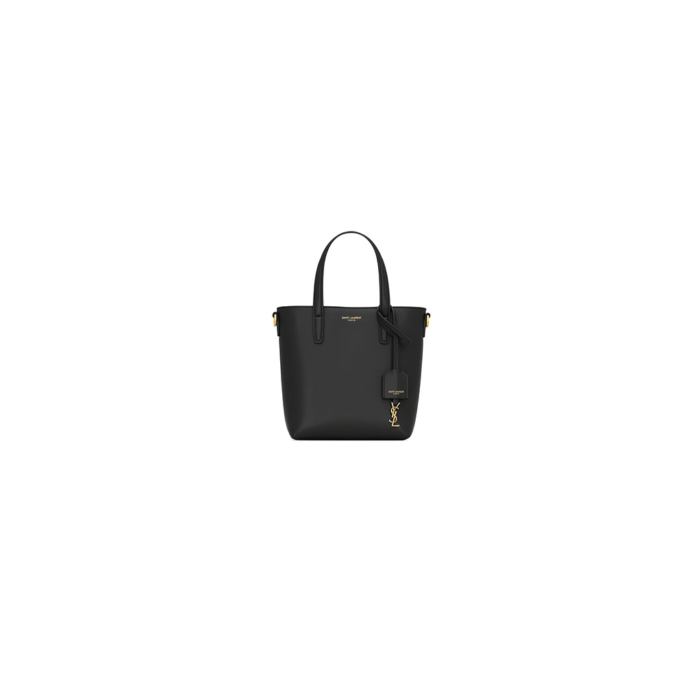 MINI TOY SHOPPING SAINT LAURENT IN BOX LEATHER