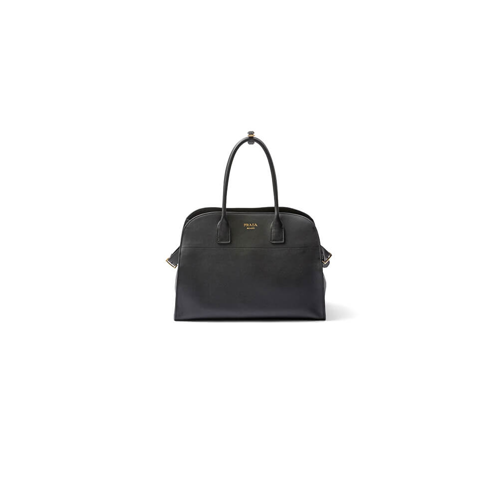 Pra*a large leather tote bag(high-end grade)