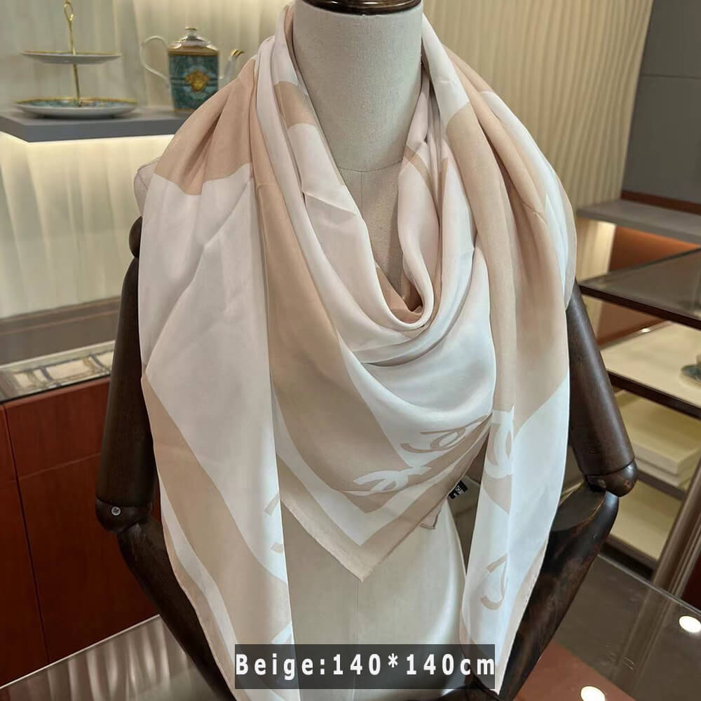 Ch*el square scarf