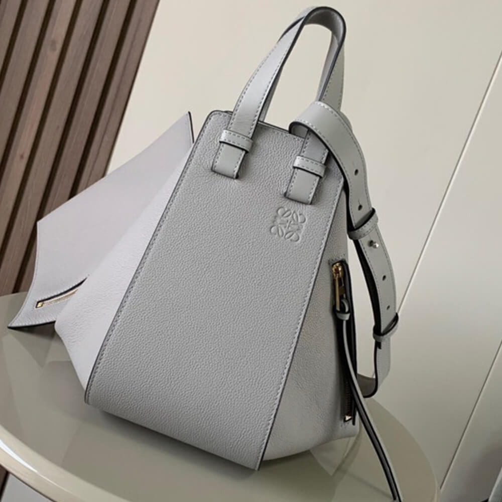 LOEWE Small Hammock bag in soft grained calfskin
