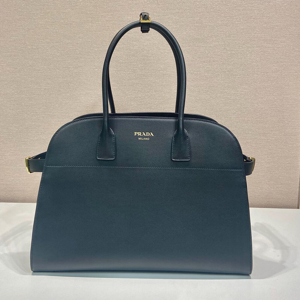 Pra*a large leather tote bag(high-end grade)