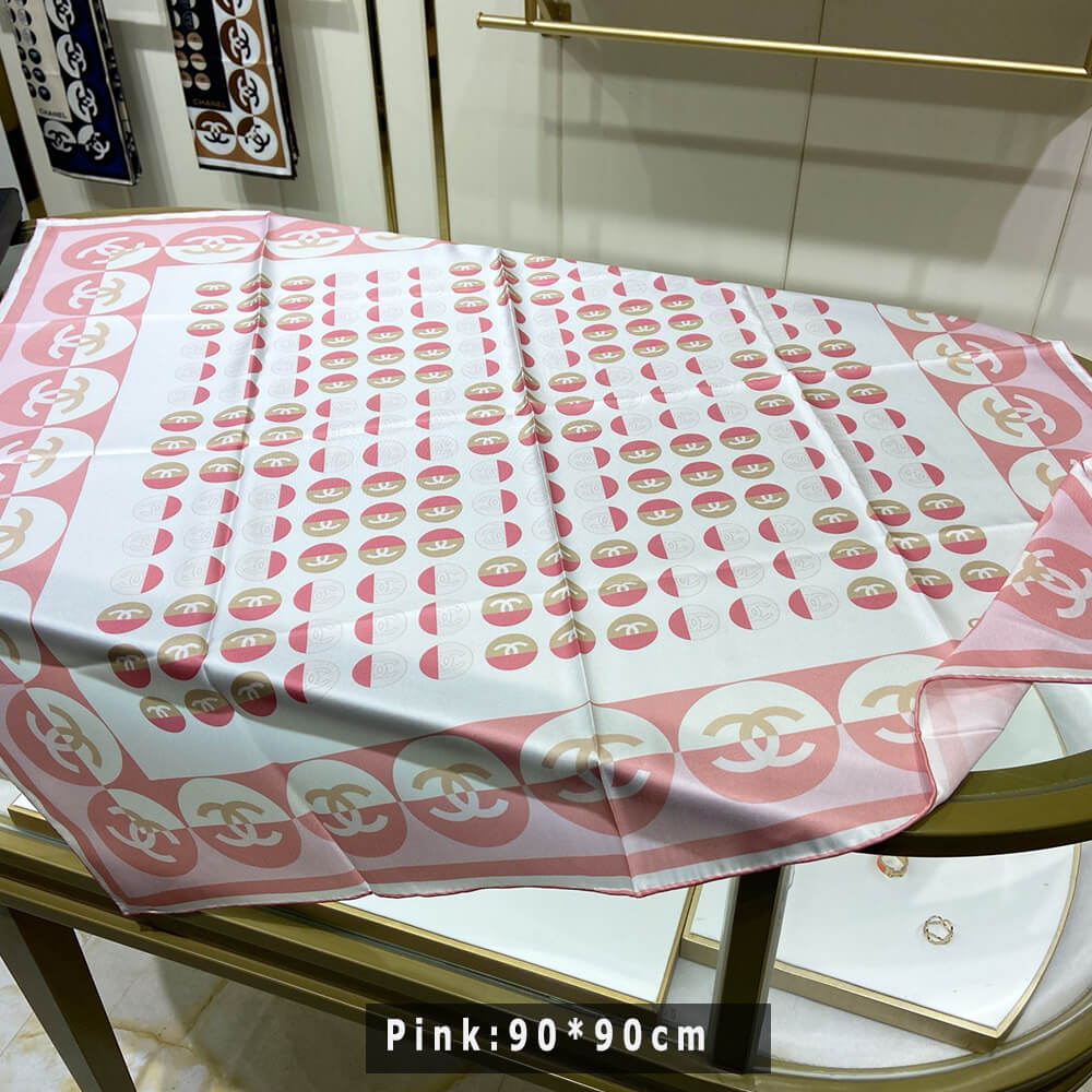 Ch*el square scarf