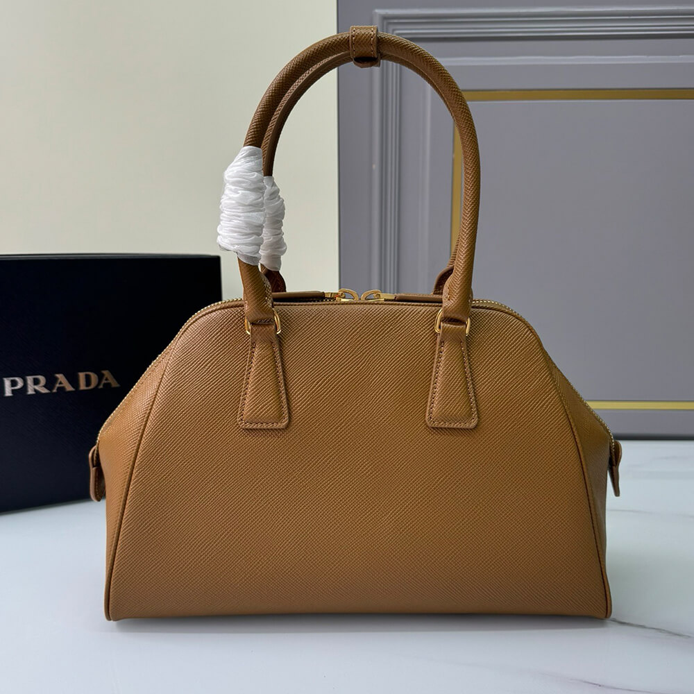 Pra*a medium saffiano leather bag(high-end grade)