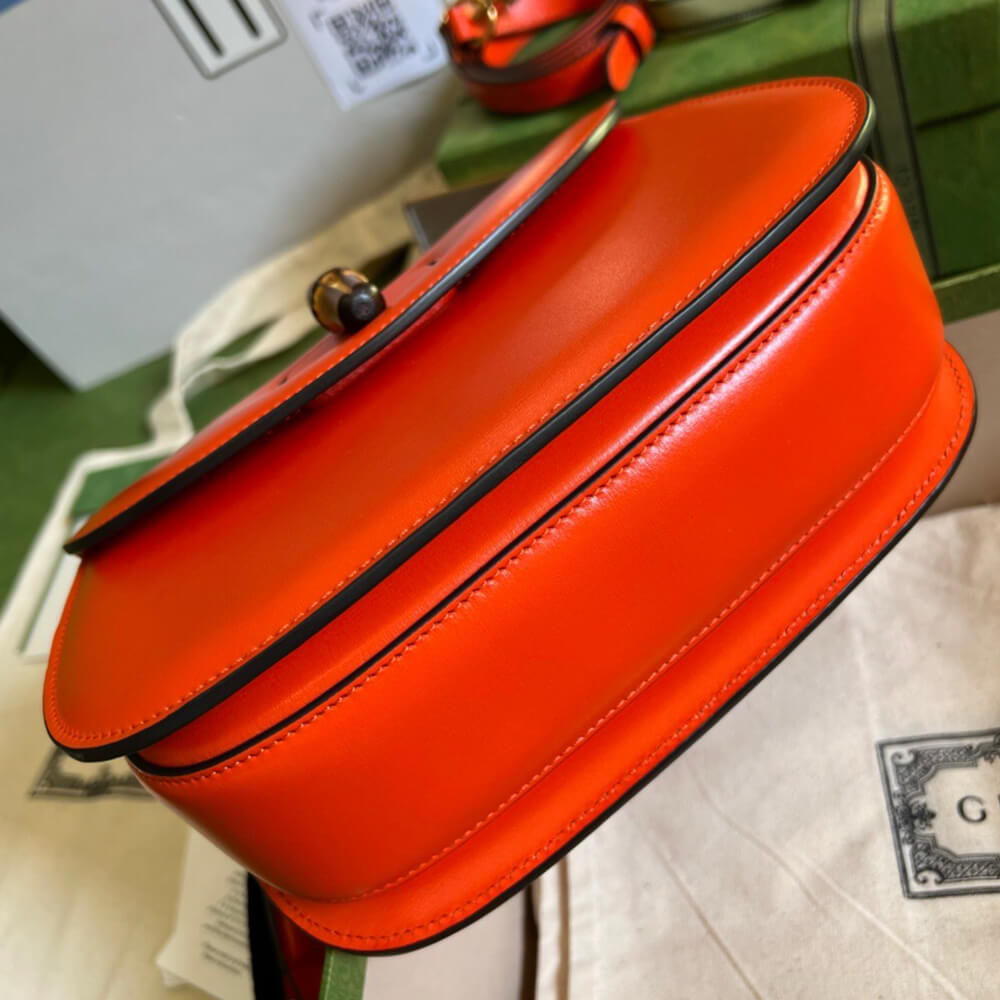 G*u*i bamboo 1947 jumbo gg small top handle bag