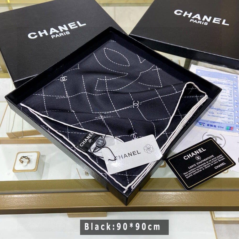 Ch*el square scarf